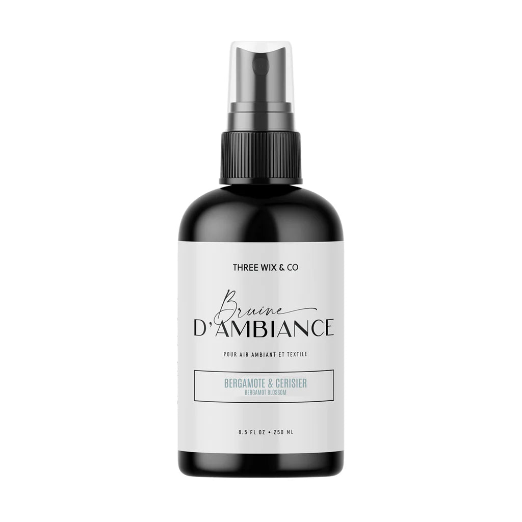 Bruine d'ambiance - Cerisier & Bergamote - Three Wix & Co - 250ml